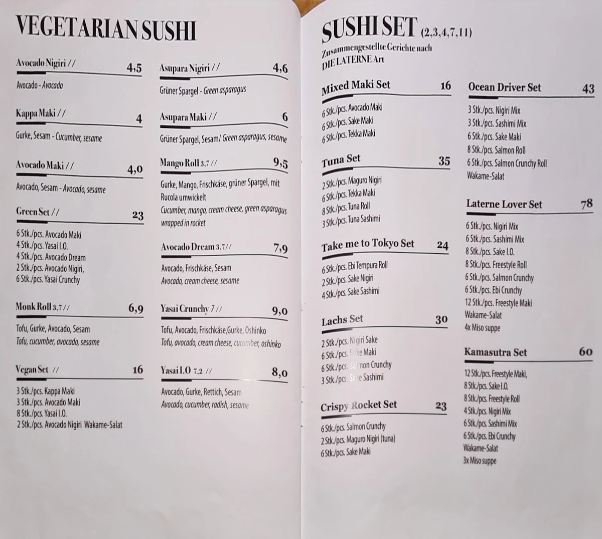 Speisekarte photo 9