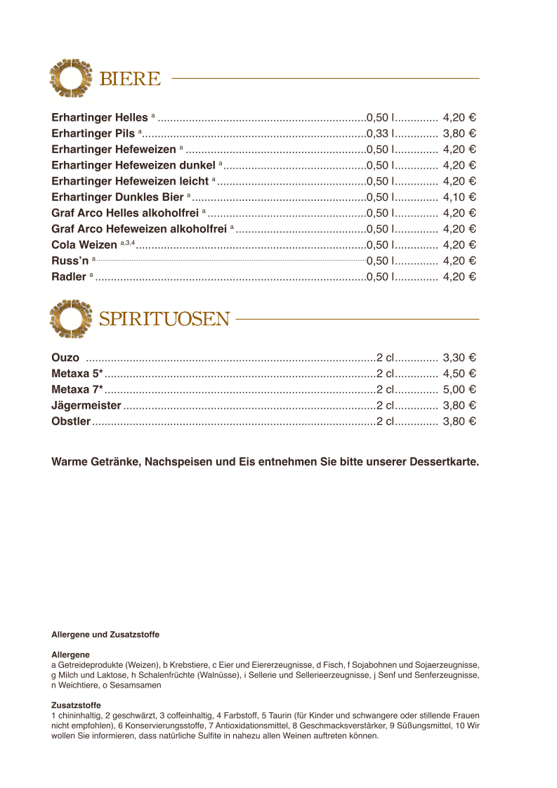 Speisekarte photo 7