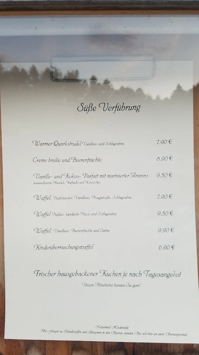 Speisekarte photo 2