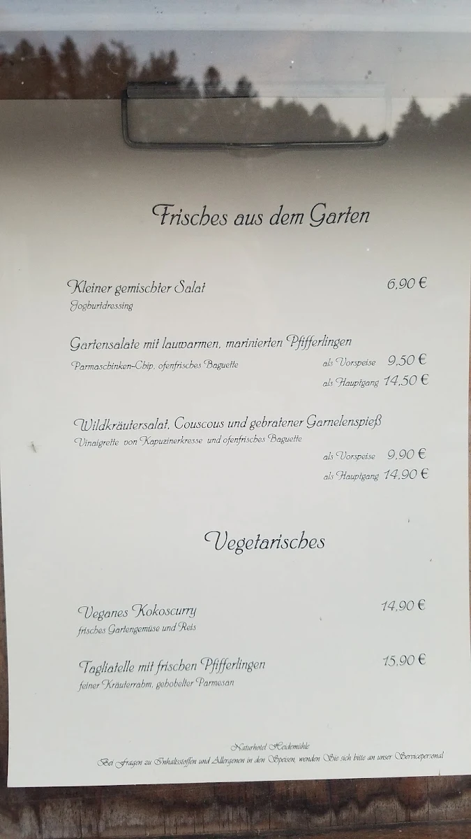 Speisekarte photo 3