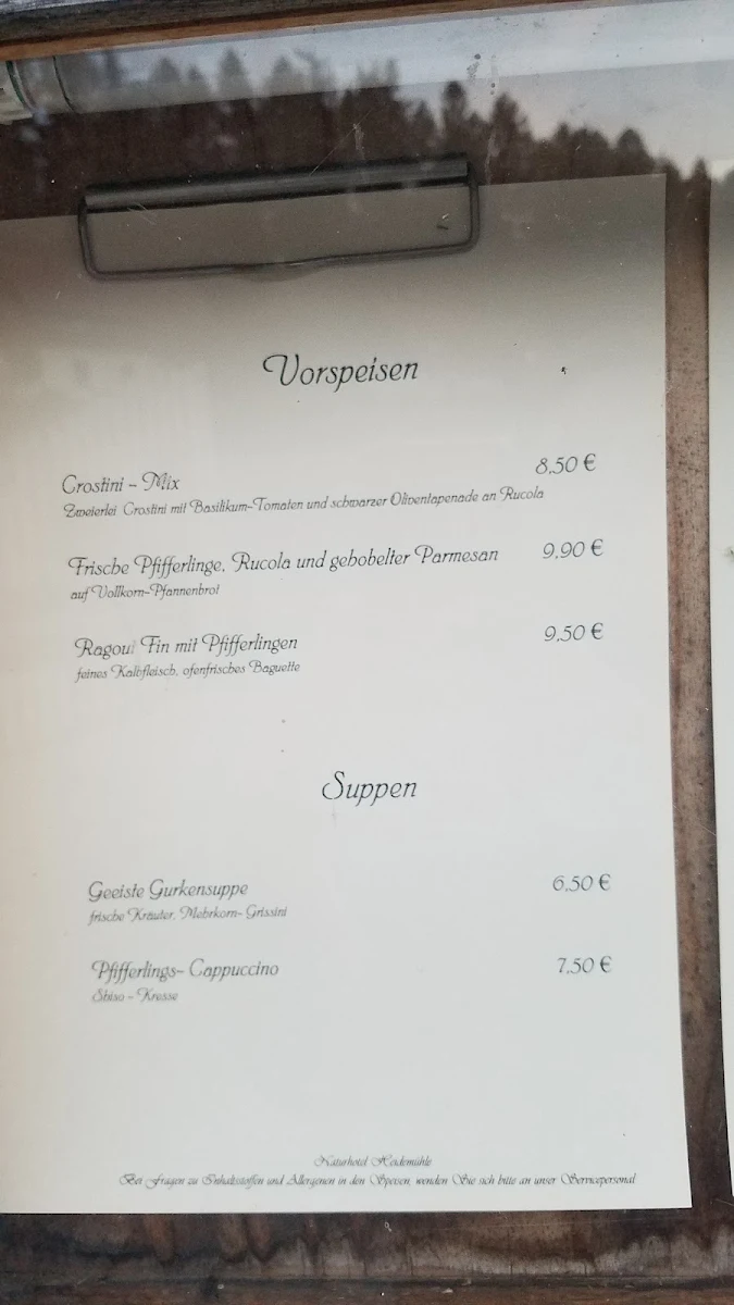 Speisekarte photo 4
