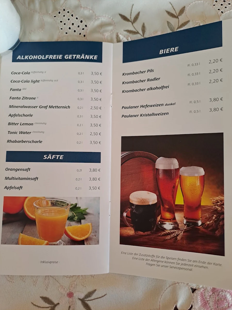 Speisekarte photo 3