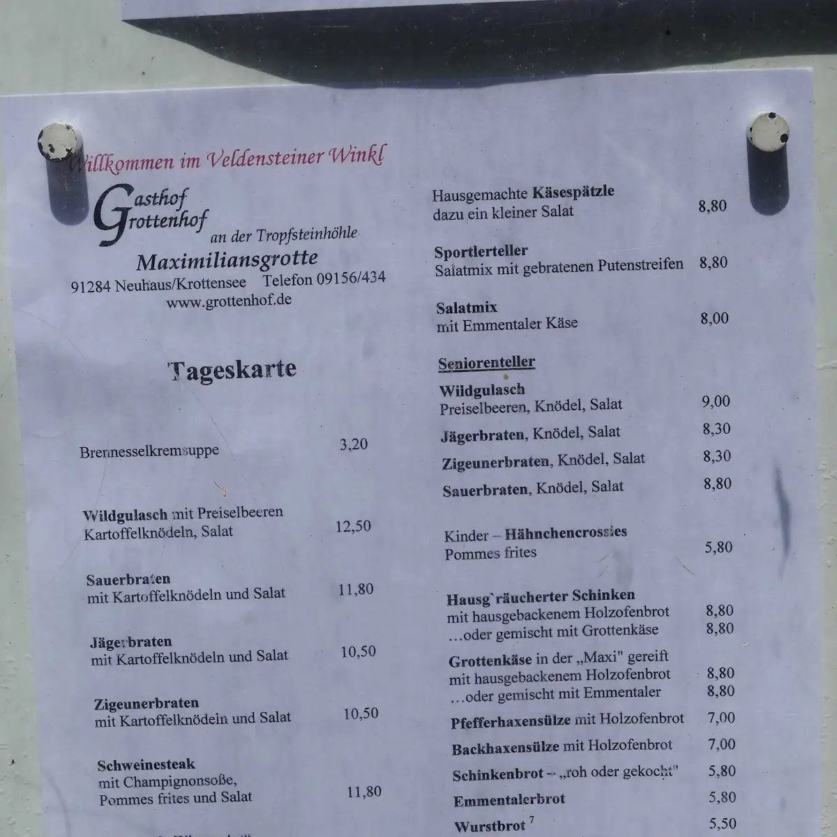 Speisekarte photo 4