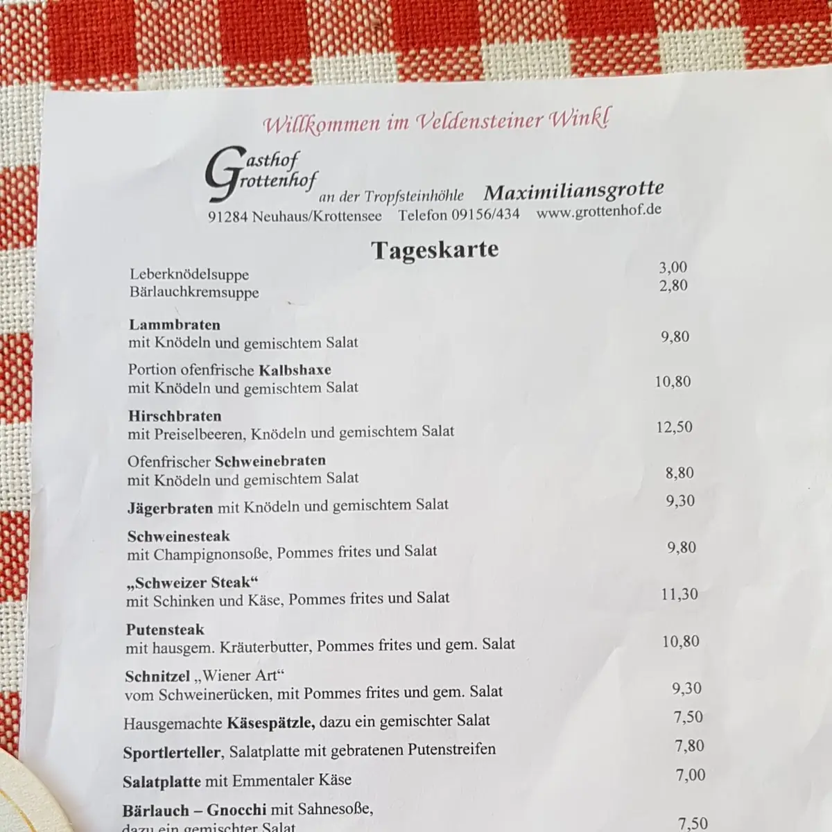 Speisekarte photo 7