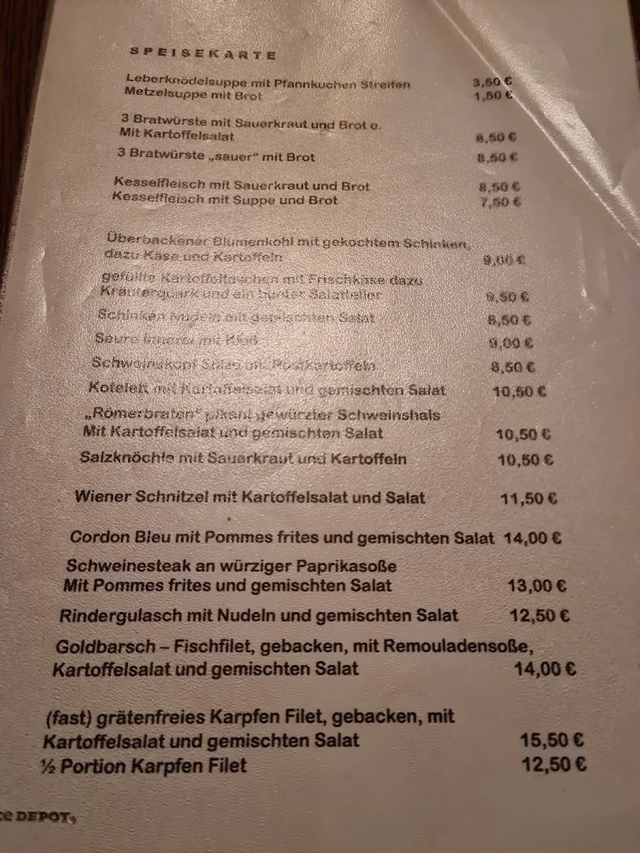 Speisekarte photo 2
