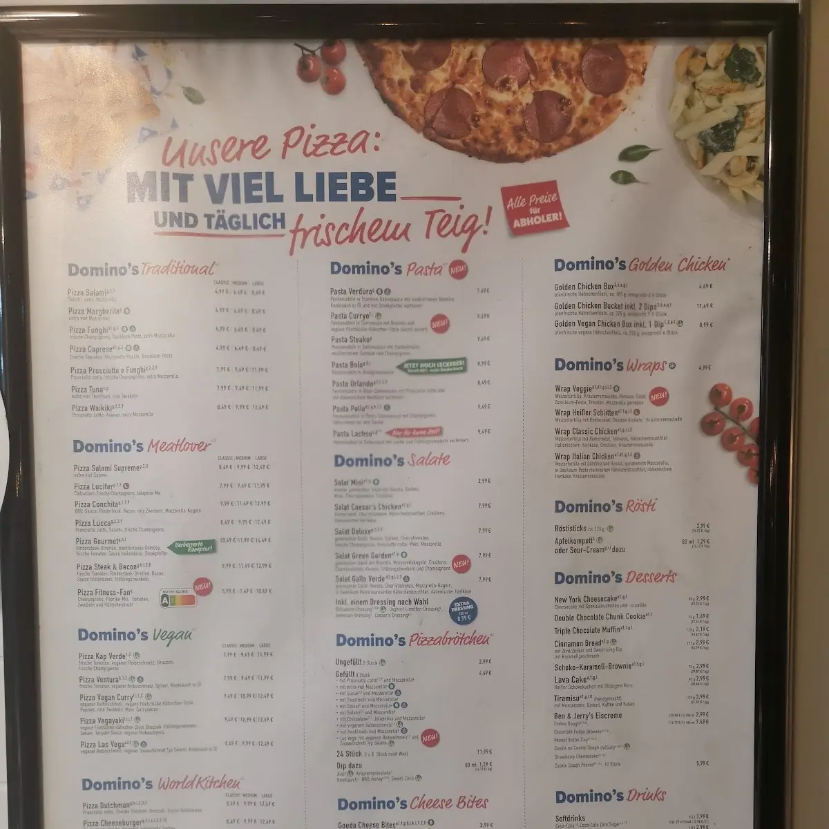 Speisekarte photo 1