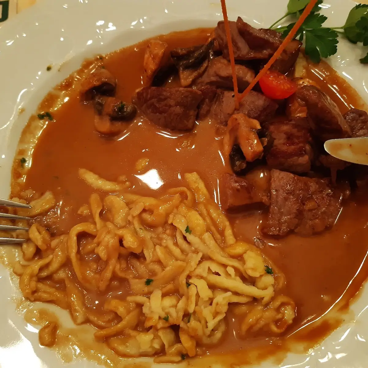 Essen und Trinken, Landgasthof Sonne Wildberg
