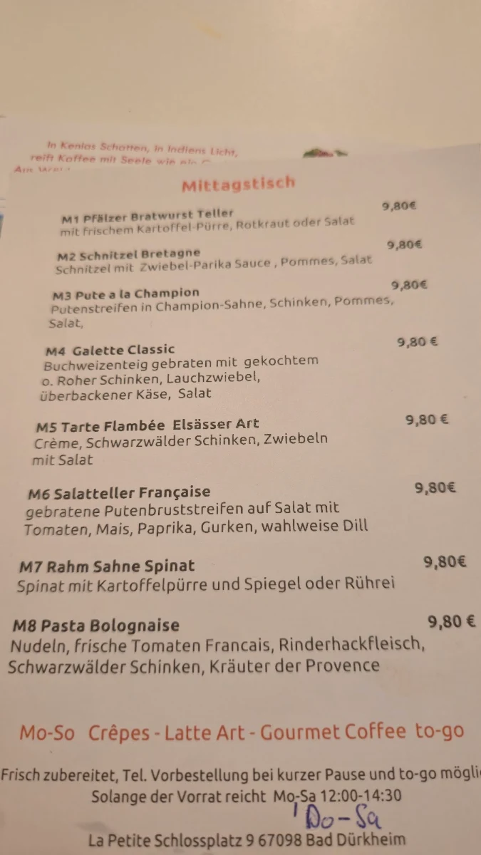 Speisekarte photo 6