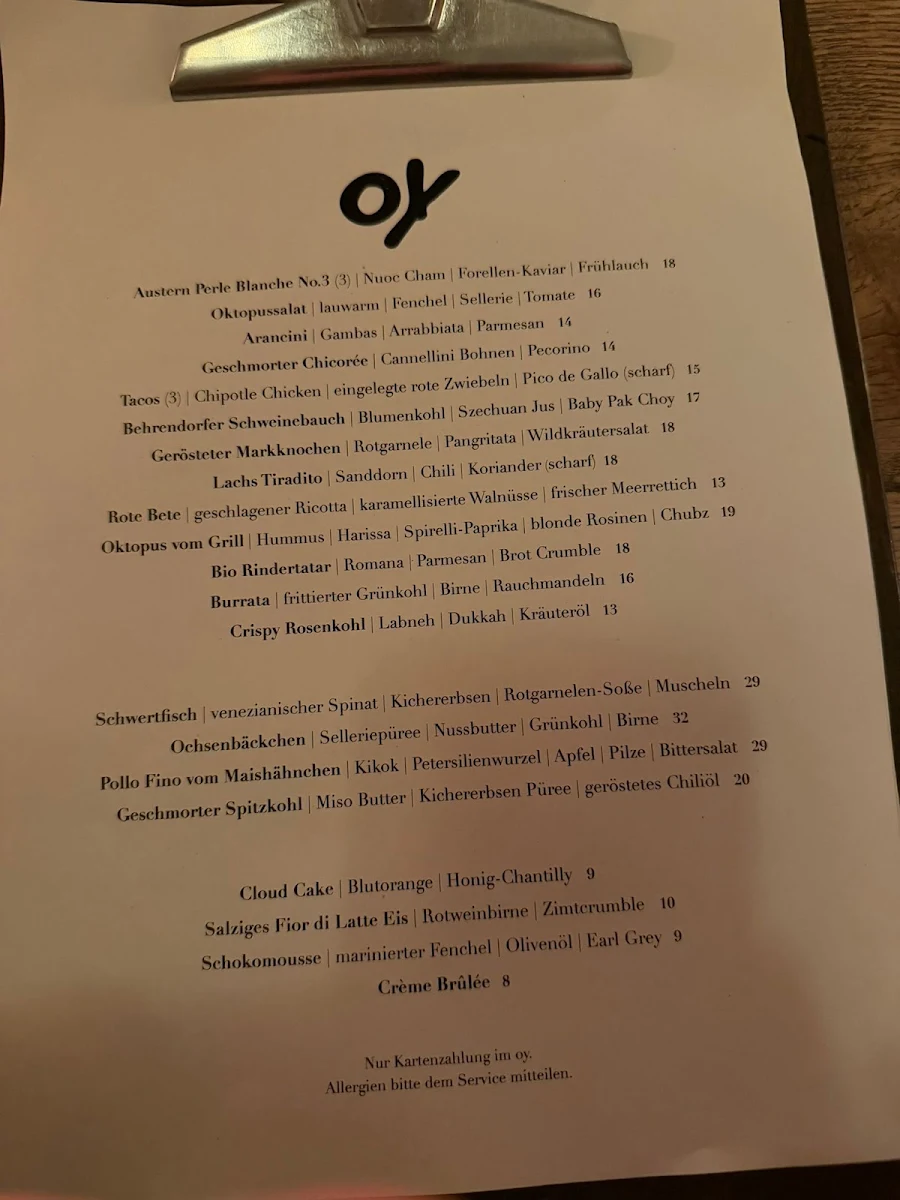 Speisekarte photo 3