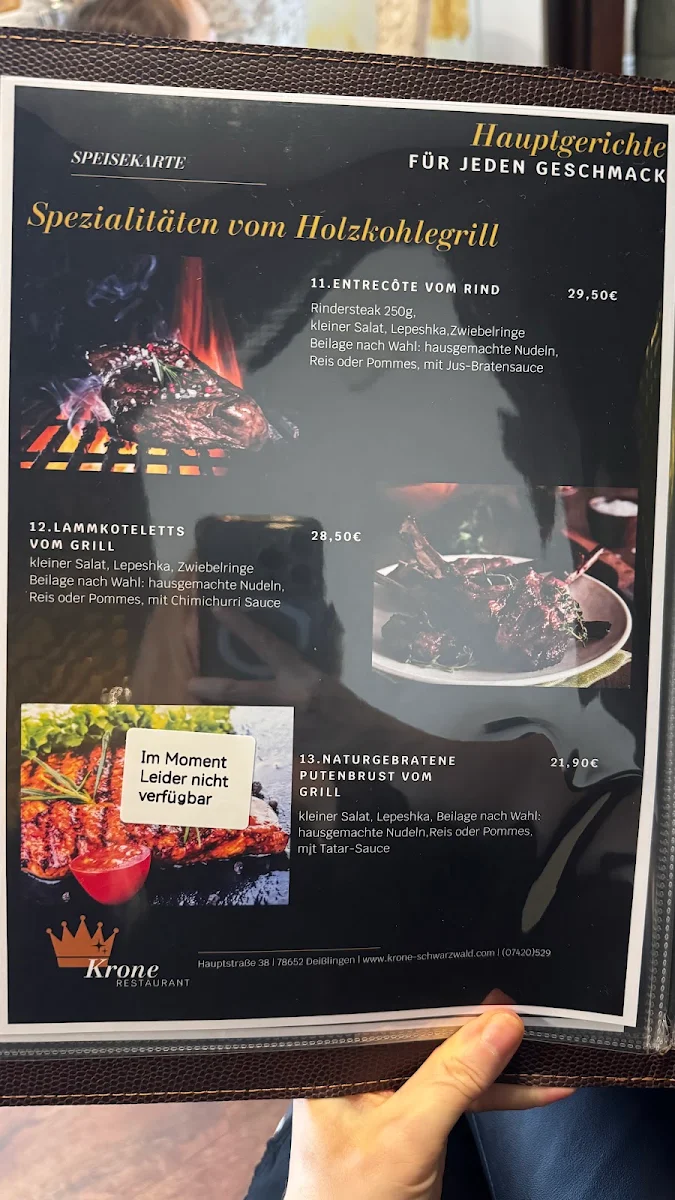 Speisekarte photo 1