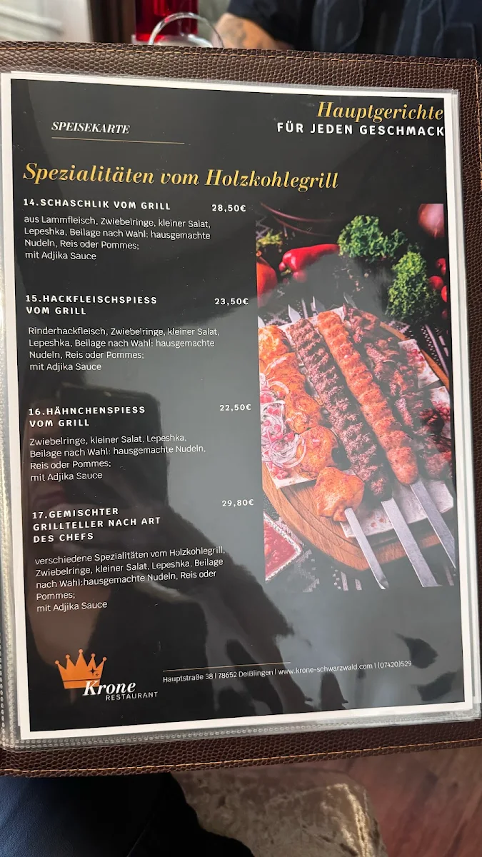 Speisekarte photo 2
