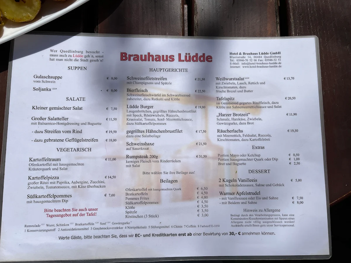 Speisekarte photo 6