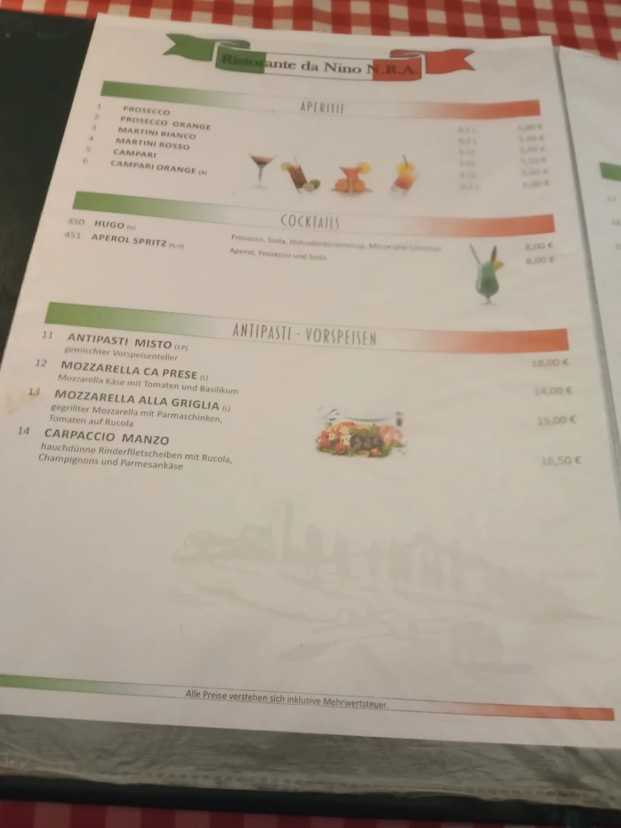 Speisekarte photo 2