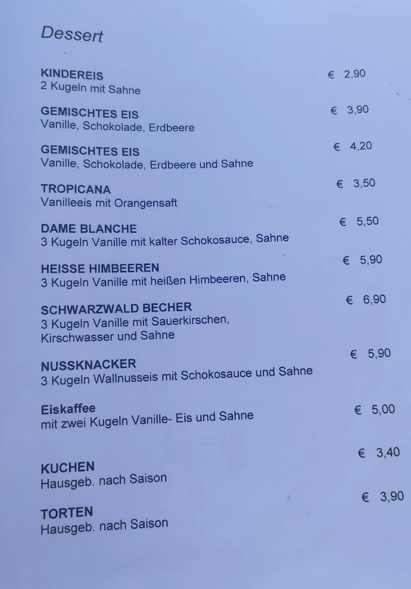 Speisekarte photo 1