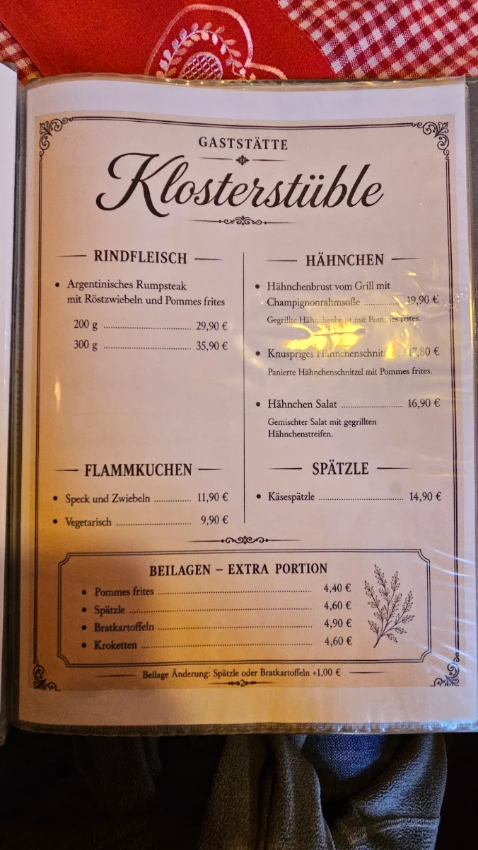 Speisekarte photo 2