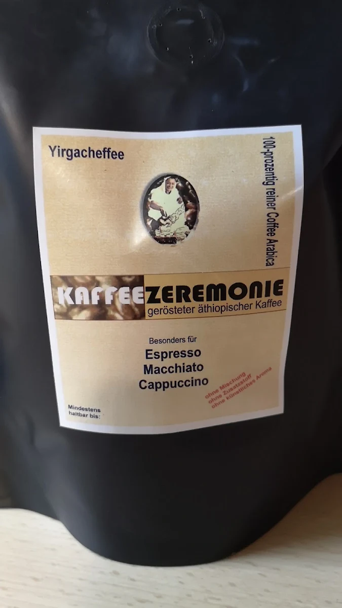 Speisekarte, Kaffeezeremonie