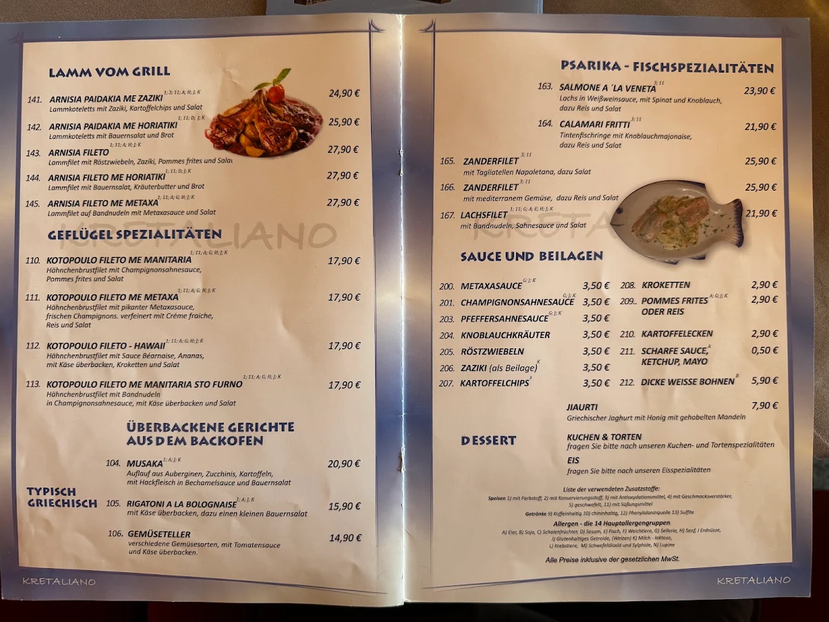 Speisekarte photo 2