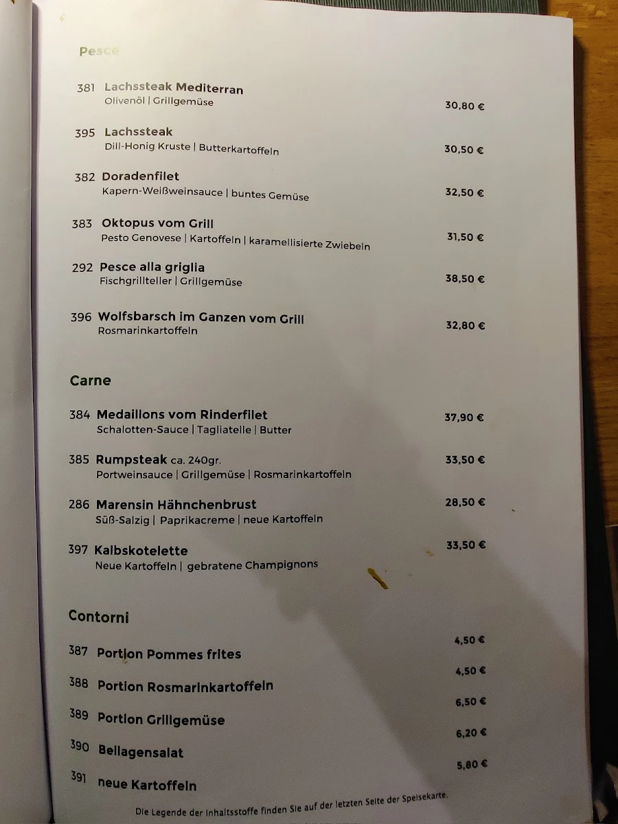 Speisekarte photo 5