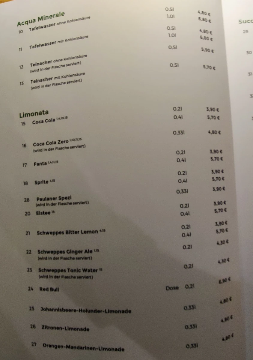 Speisekarte photo 8
