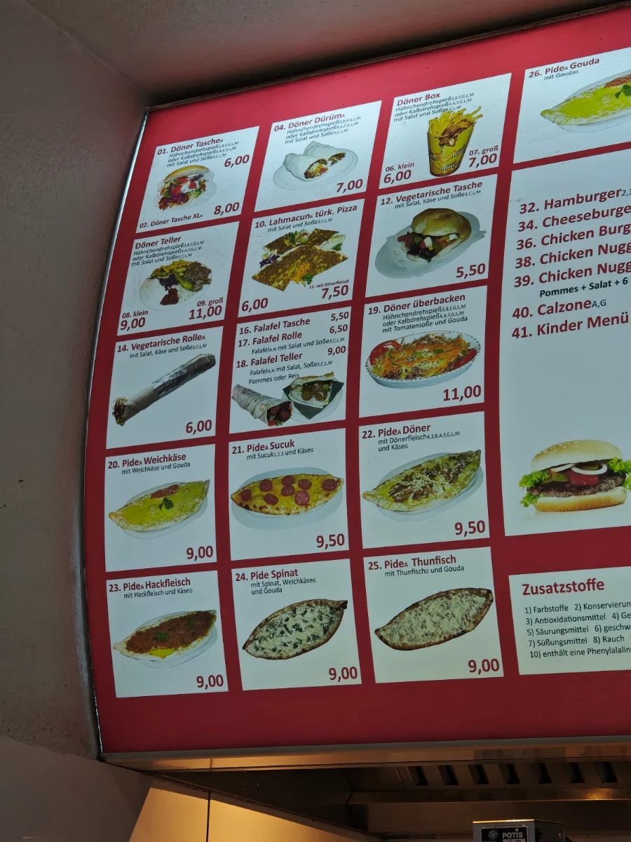 Speisekarte photo 2