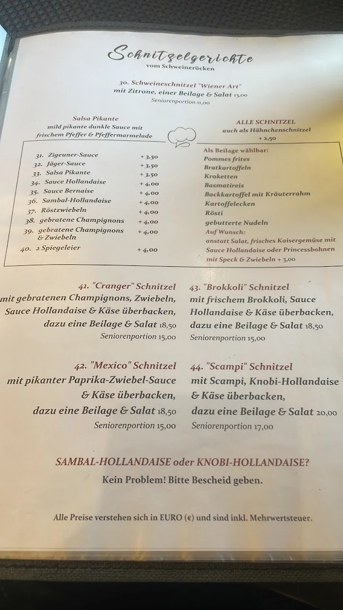 Speisekarte photo 2