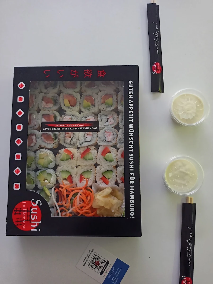 Speisekarte, Sushi für Hamburg Wandsbek
