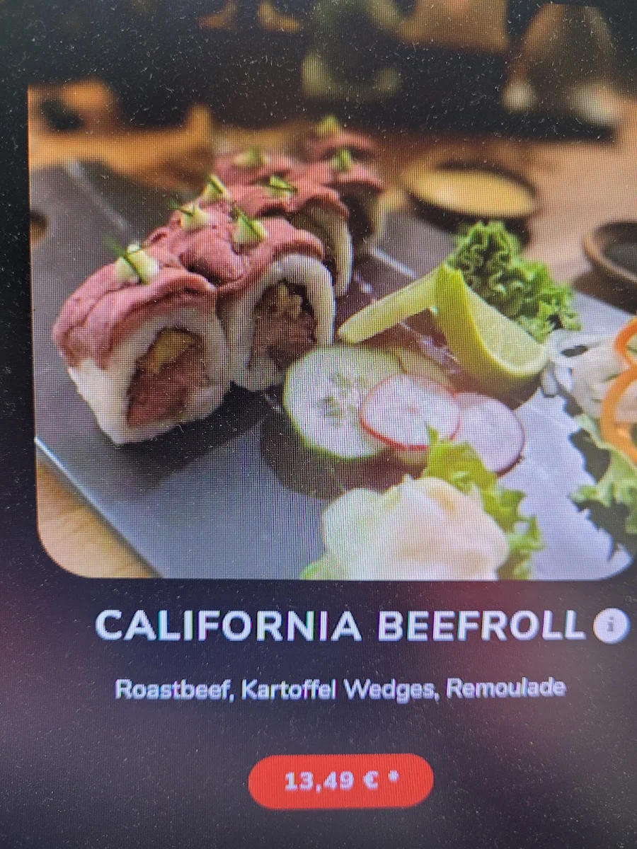 Speisekarte, Sushi für Hamburg Wandsbek