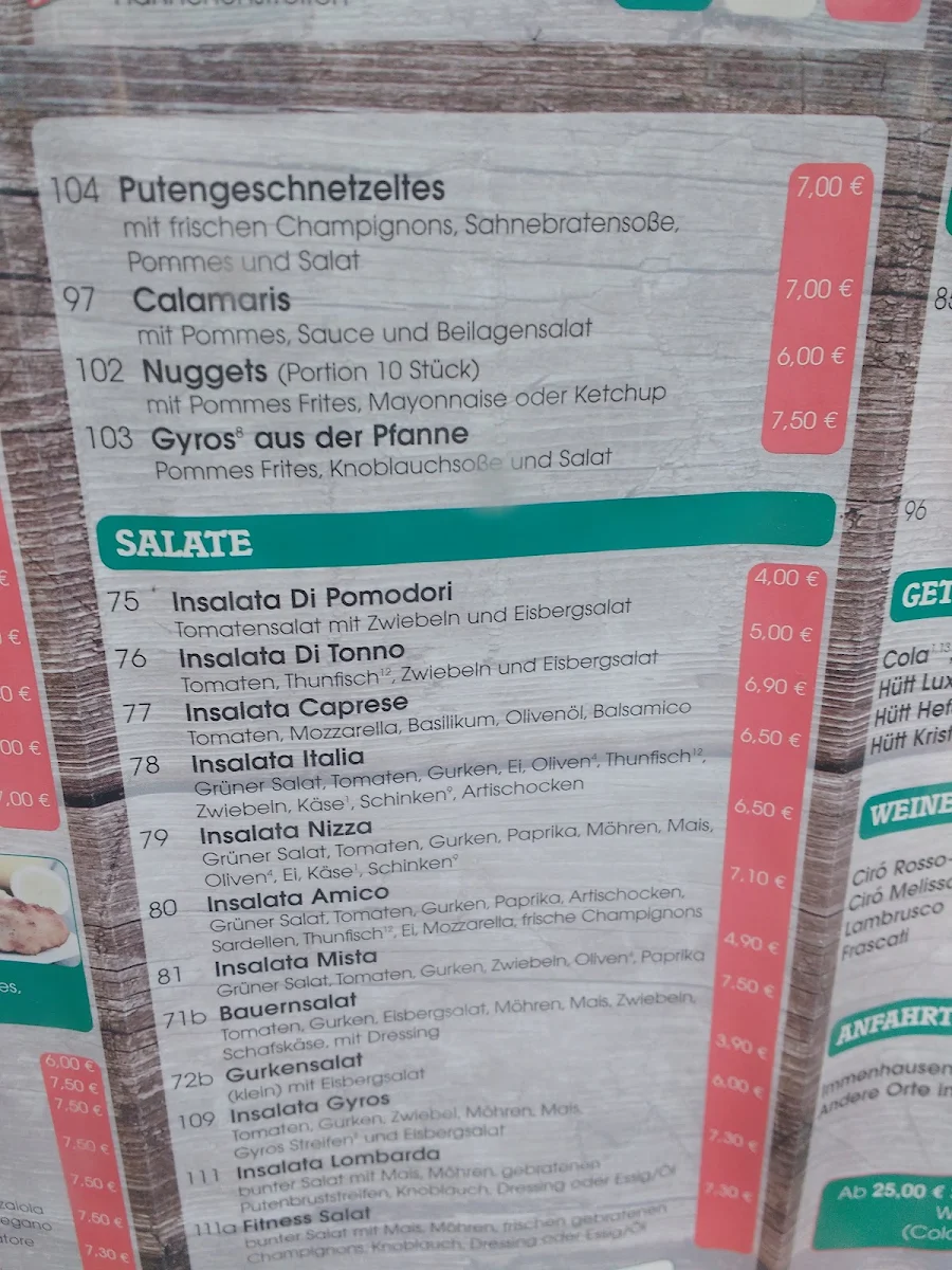 Speisekarte photo 3