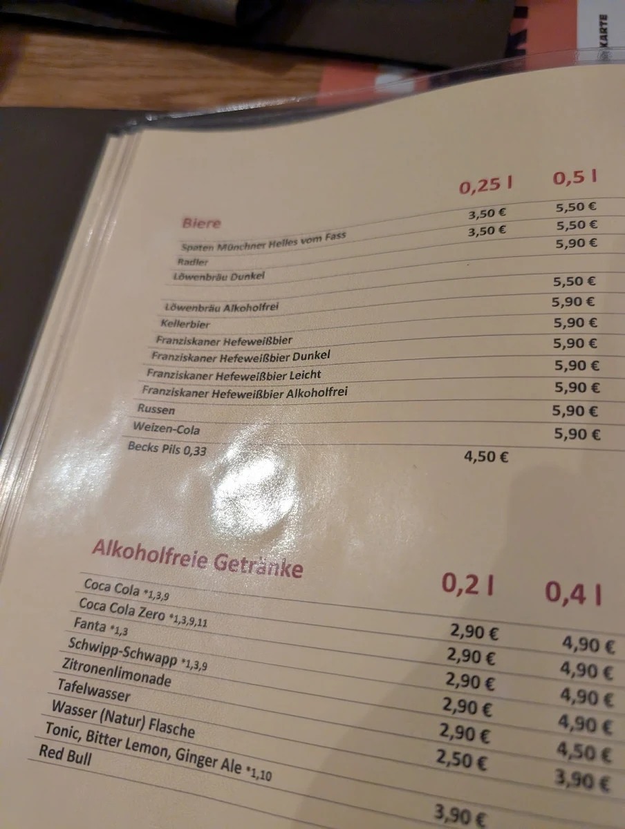 Speisekarte photo 10