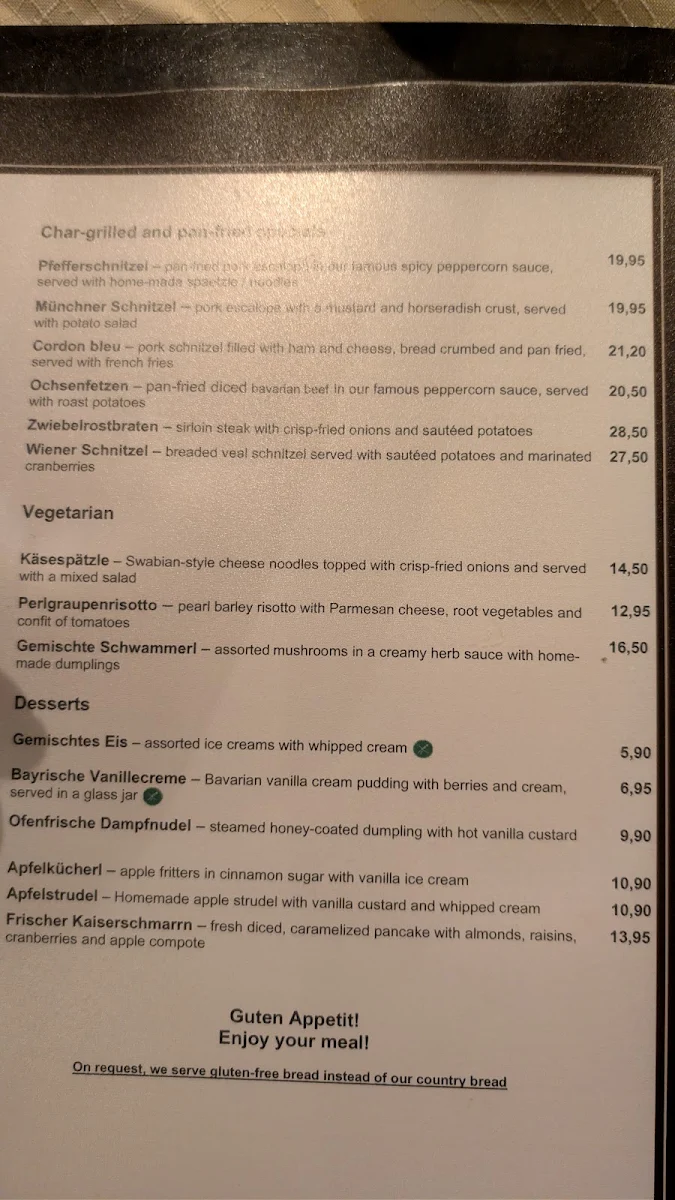 Speisekarte photo 4