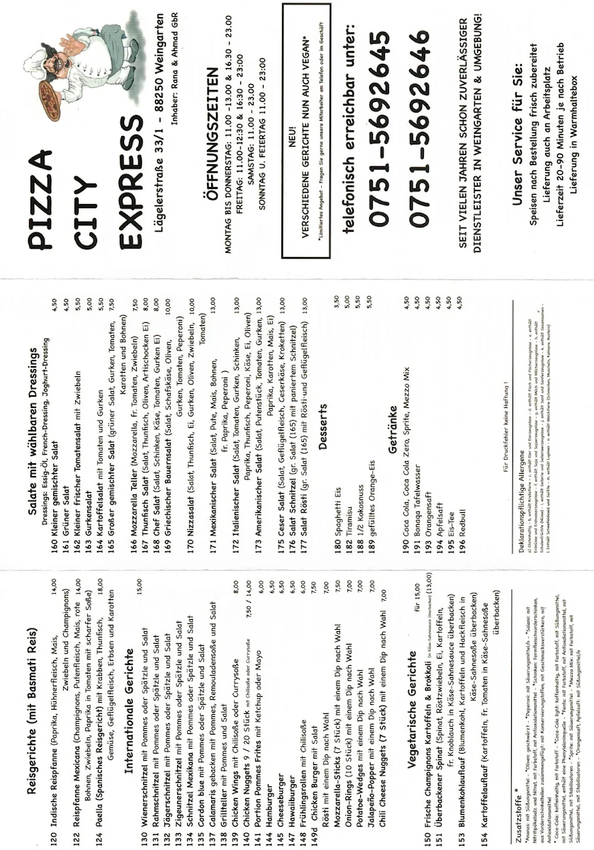 Speisekarte photo 1