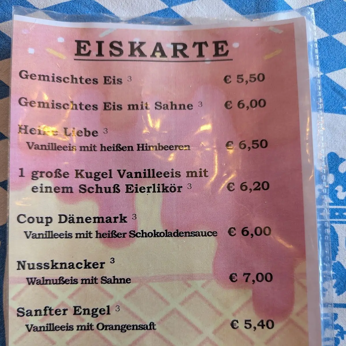 Speisekarte photo 1