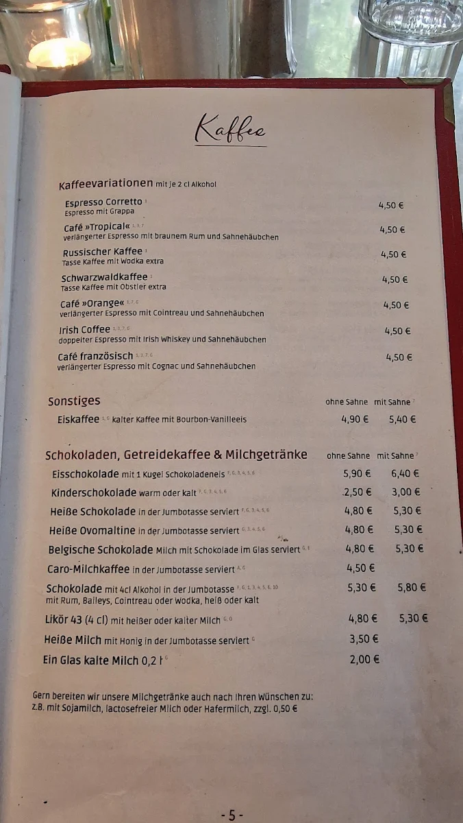 Speisekarte photo 5