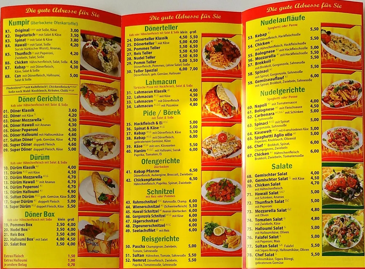 Speisekarte photo 1