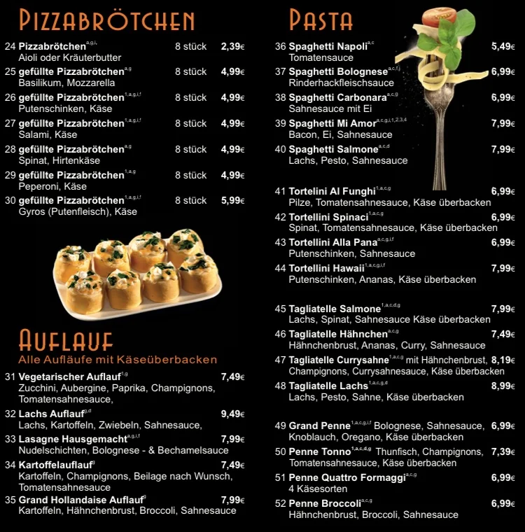 Speisekarte photo 2