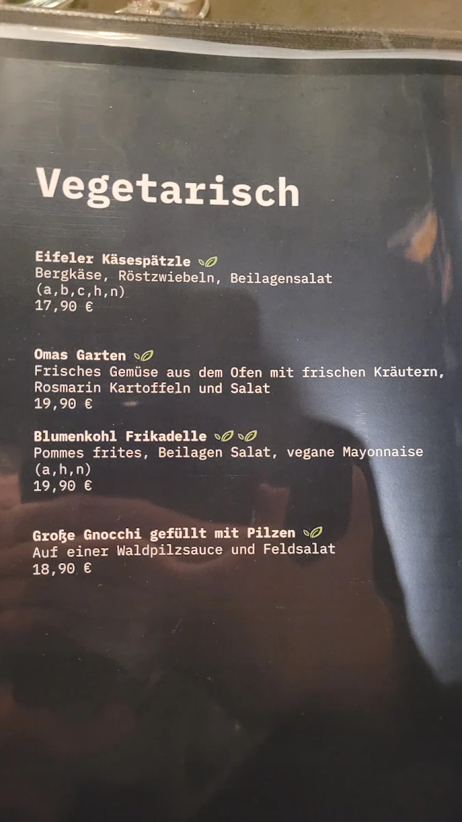 Speisekarte photo 1