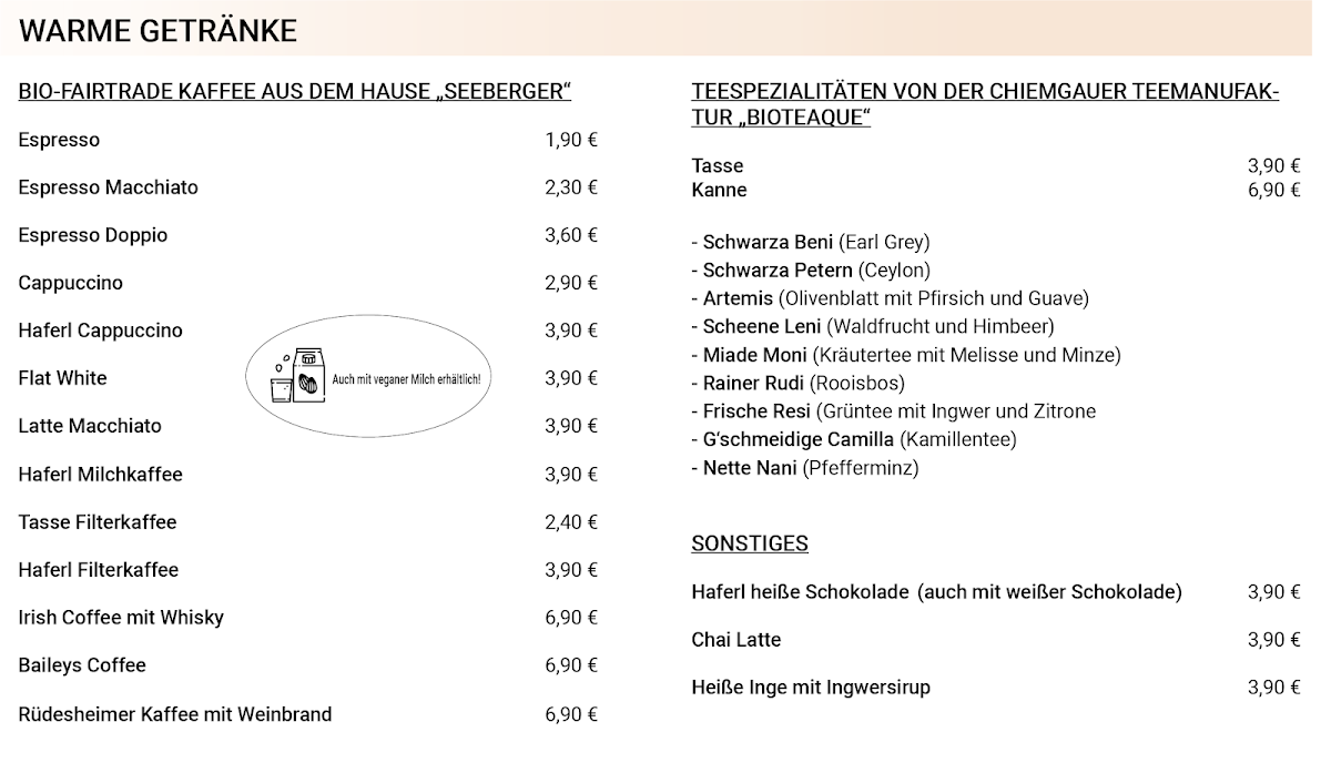 Speisekarte photo 2