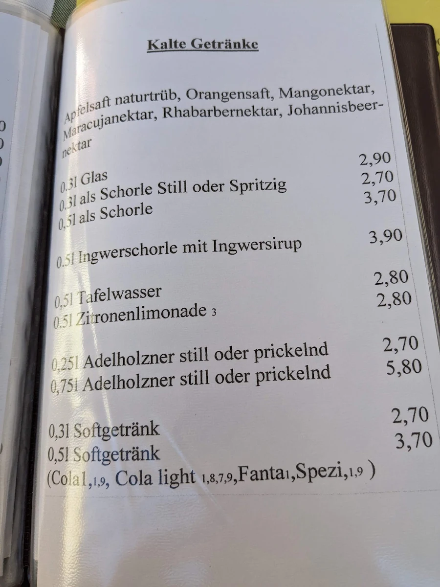 Speisekarte photo 7