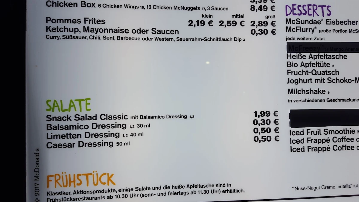 Speisekarte photo 8