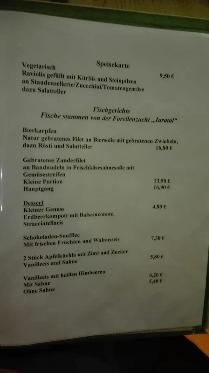 Speisekarte photo 2
