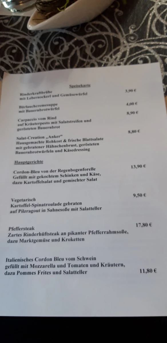 Speisekarte photo 5