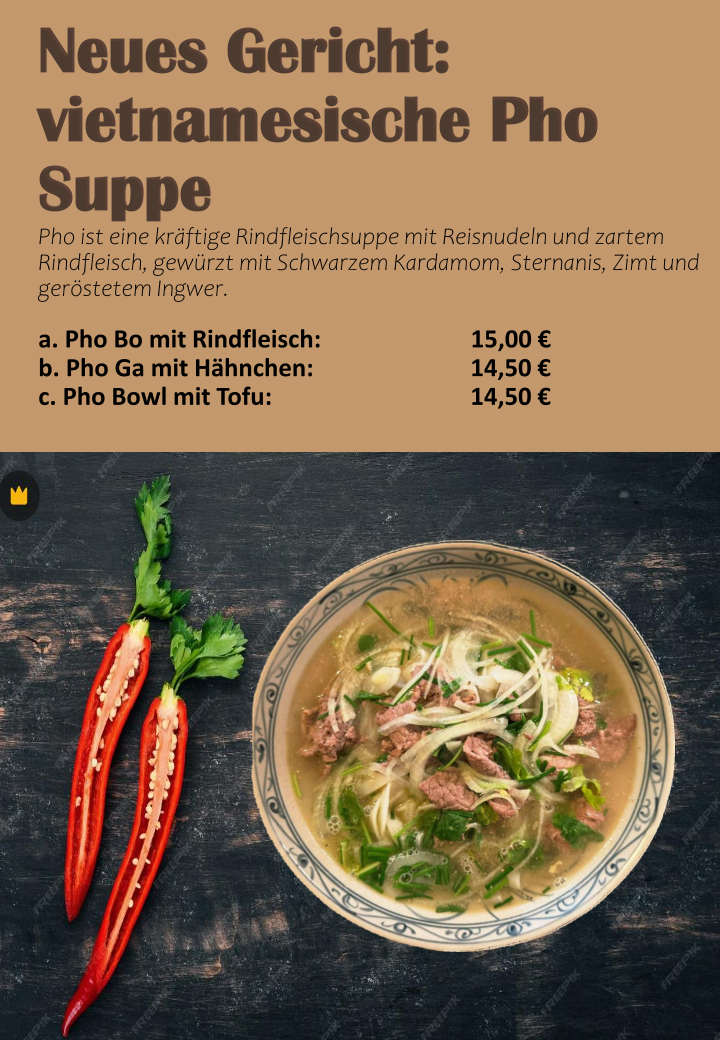 Speisekarte photo 2
