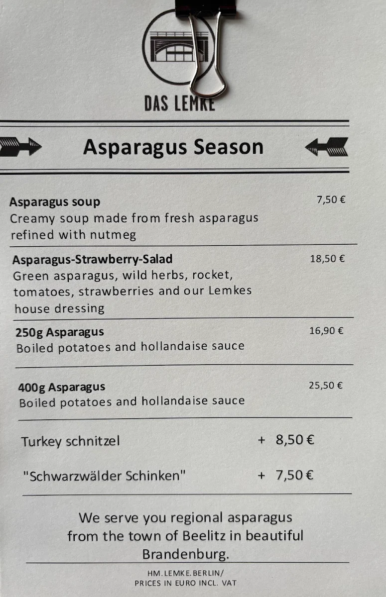 Speisekarte photo 2