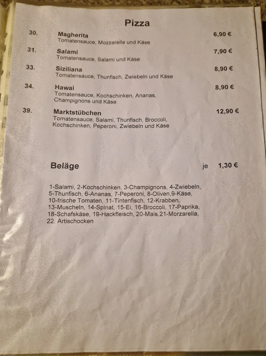 Speisekarte photo 2