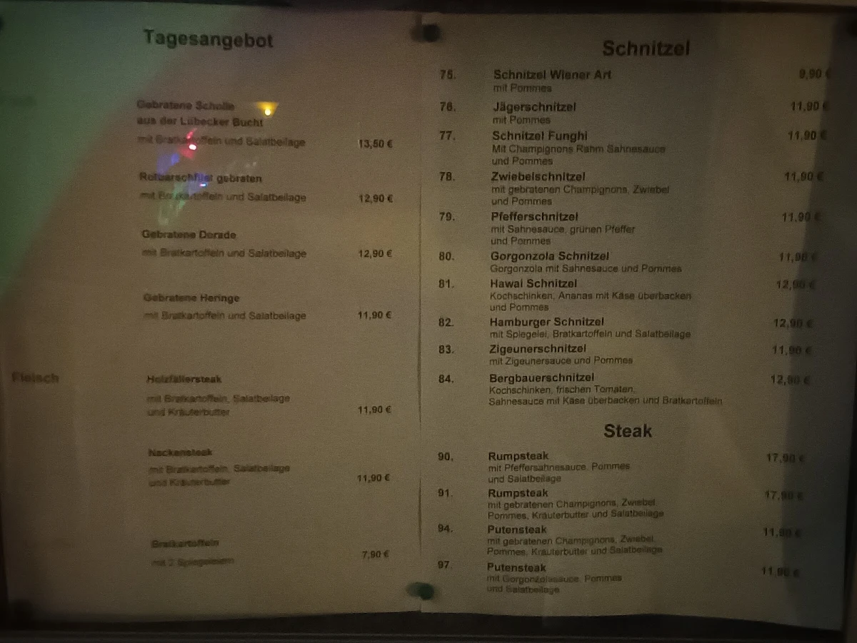 Speisekarte photo 4