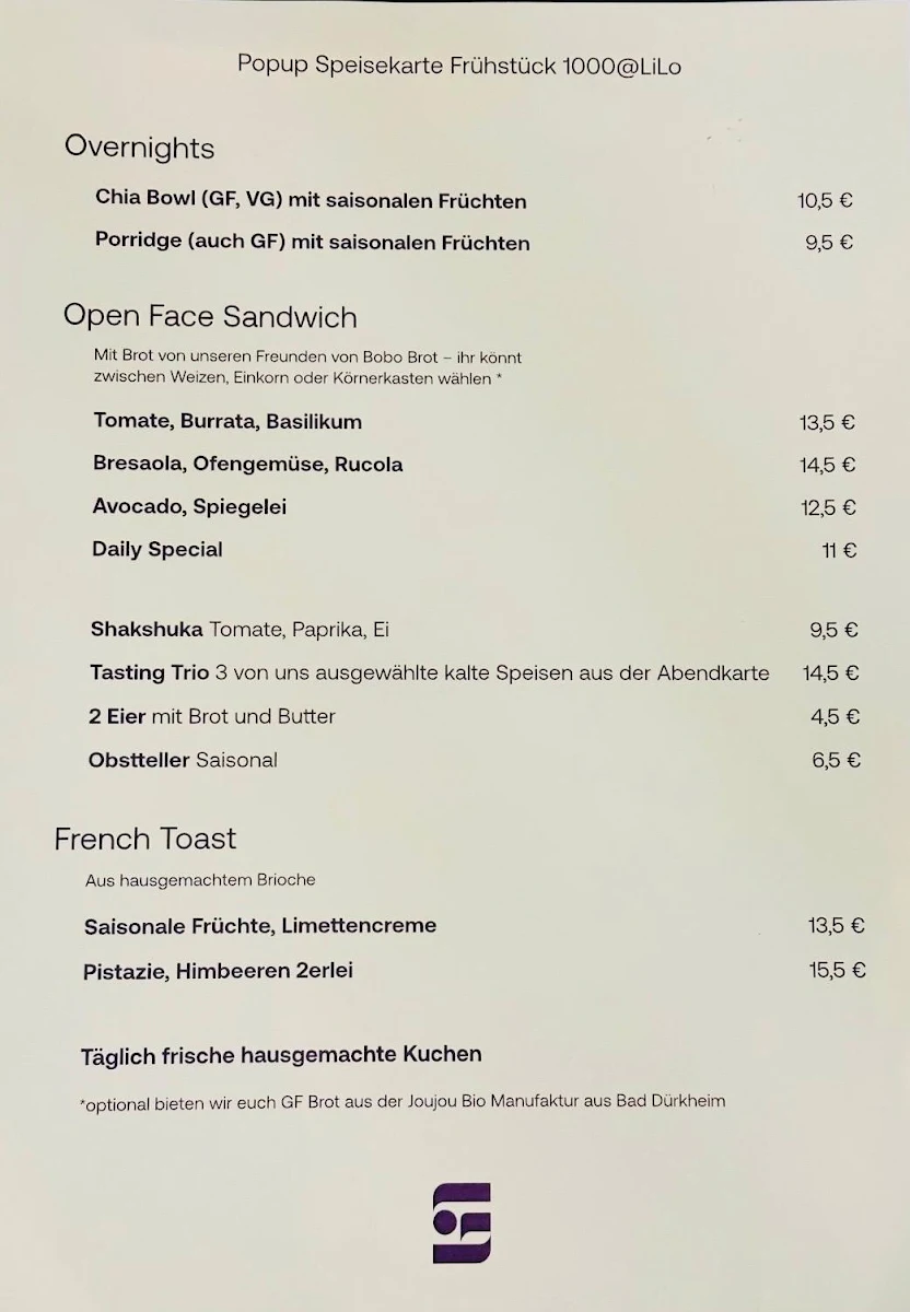 Speisekarte photo 1