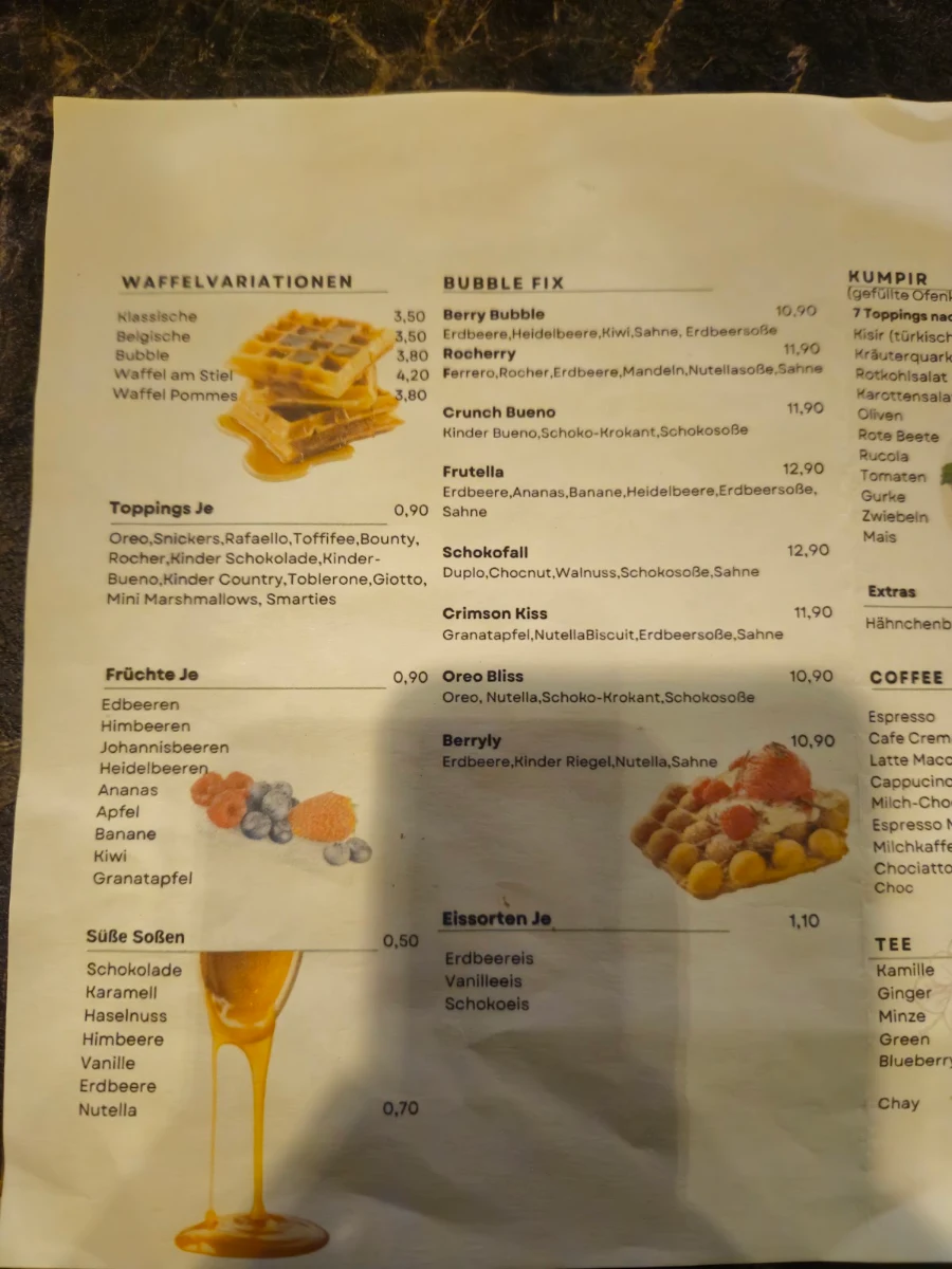 Speisekarte photo 5