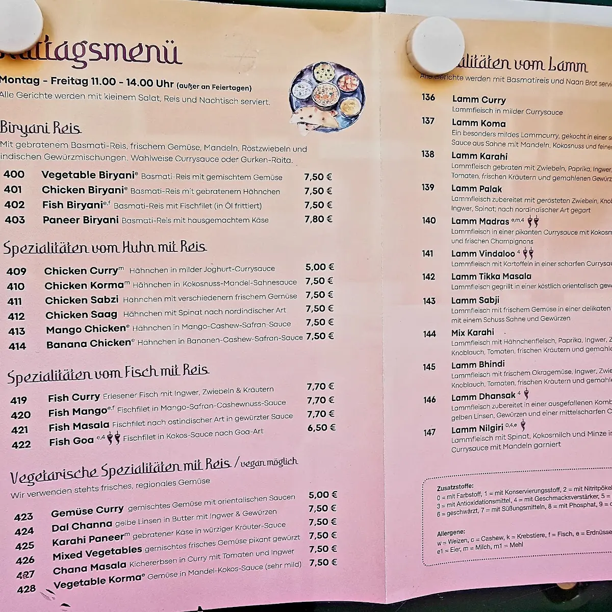Speisekarte photo 1
