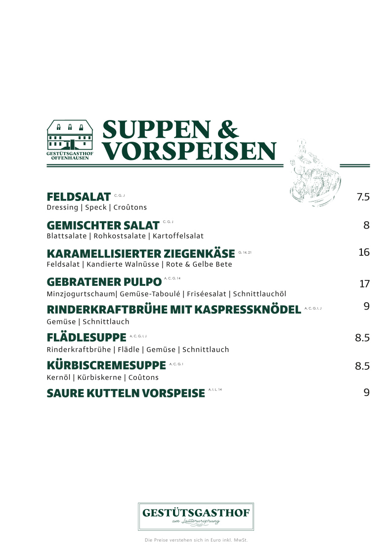 Speisekarte photo 3