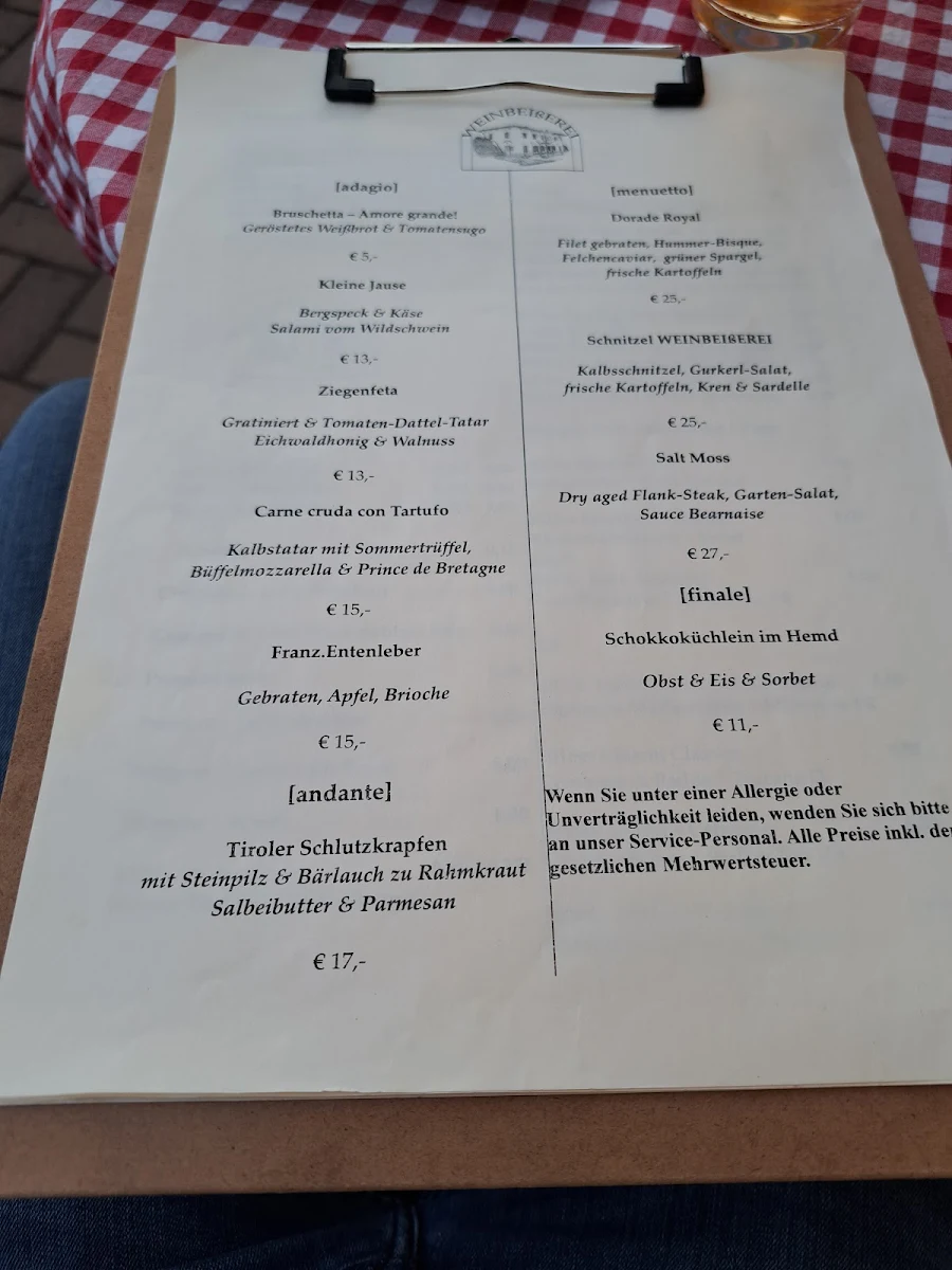 Speisekarte photo 2
